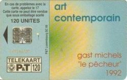 LUXEMBOURG : SC06 120 Gast Michels Le Pecheur MINT - Luxemburg