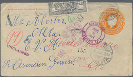 Mexiko: 1914, 5 C Orange 'Hidalgo' Pse From LEON GTO, 28.JUN.14, Addressed To McAlester, Okla. USA, - Mexico