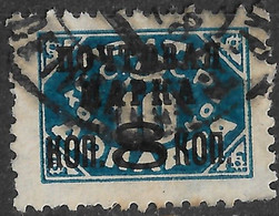 Russia 1927 Surcharge 8K On 10K, Perf 12, Watermarked, Michel 322 IIY/Scott 364. Used - Usati
