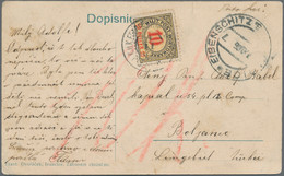 Bosnien Und Herzegowina (Österreich 1879/1918) - Portomarken: 1906, ÖSTERR. POST IN NOVIPAZAR: Unfra - Bosnië En Herzegovina