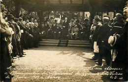 Nancy * Carte Photo * Président République Poincaré Prononçant Discours Inauguration Monument Gymnaste Victoire 1919 - Nancy