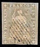 95004eC - SWITZERLAND - STAMP - ZM  # 27C  USED - Gebraucht