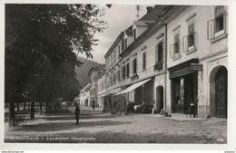 AK - ST. LEONHARD Im Lavanttal - Häuserpartie Am Hauptplatz 1939 - Wolfsberg