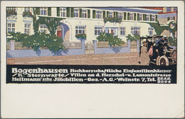 Bayern - Privatganzsachen: HOHLWEIN, Ludwig (1874-1949), Deutscher Grafiker; Privatganzsache Bayern - Andere & Zonder Classificatie