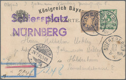 Bayern - Besonderheiten: 1897, 5 Pf Privatganzsachenkarte "XII. Deutsches Bundesschießen Nürnberg" M - Andere & Zonder Classificatie