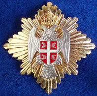 BOSNIA , SERB REPUBLIC , ORDER OF NEMANJIC , BIG BREAST STAR - Autres & Non Classés