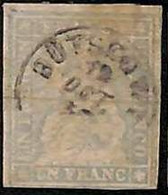 95004gB - SWITZERLAND - STAMP - ZM  # 27D  Fine  USED - DEFECTIVE - Gebraucht