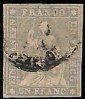 95004gC - SWITZERLAND - STAMP - ZM  # 27D  Fine  USED - DEFECTIVE - Gebraucht