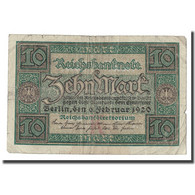 Billet, Allemagne, 10 Mark, 1920, 1920-02-06, KM:67a, TB+ - 10 Mark