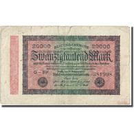 Billet, Allemagne, 20,000 Mark, 1923, 1923-02-20, KM:85c, B - 20000 Mark