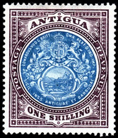 Antigua 1903 SG 37  1/= Blue And Dull Purple  Crown CC  Perf 14   Mint - 1858-1960 Kolonie Van De Kroon