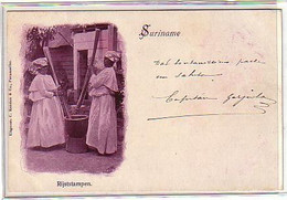 SURINAME - Rijstampen Ca 1900 Used In Letter - Surinam