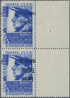 Dt. Besetzung II WK - Litauen - Telschen (Telsiai): Die Postfrischen Marken Im Senkrechten Paar Vom - Bezetting 1938-45