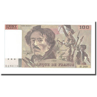 France, 100 Francs, Delacroix, 1994, SPL, Fayette:69ter.1a, KM:154h - 100 F 1978-1995 ''Delacroix''