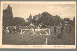 CPA 78 - Maisons Laffitte - Fête Sportive 1907 - 400 Mètres Haies - Maisons-Laffitte