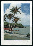 GUAM - Coconuts And Coral Seas (carte Vierge) - Guam