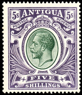 Antigua 19132 SG 51 5/= Grey-green And Violet  Mult Crown CA  Perf 14   Unmounted Mint - 1858-1960 Colonie Britannique