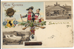 - 955 -  SCHAFFHOUSSE  Carte Publicite  Cacao Suchard - Other & Unclassified