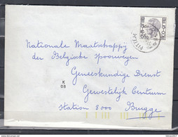 Brief Van Pittem Naar Brugge - 1970-1980 Elström