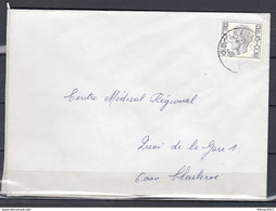 Brief Van Godarville Naar Charleroi - 1970-1980 Elström