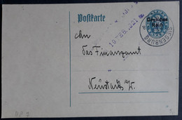DR - Dienstganzsache DP 7-01 Gelaufen Ohne ZF, Siegenburg (2237) - Postwaardestukken