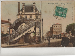 CPA RIVE DE GIER PASSAGE A NIVEAU - Rive De Gier