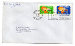 Nations Unies --FDC --NEW YORK Pour St DENIS-93 (France)...timbres 2 Valeurs..cachets...............à Saisir - FDC