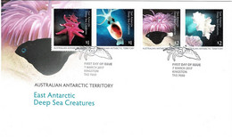 Australian Antarctic 2017 Deep Sea Creatures Of East Antarctic FDC - FDC