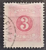 SWEDEN 1874 - Canceled - Sc# J2 - Postage Due 3o - Strafport