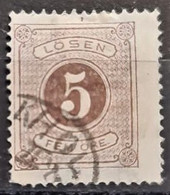 SWEDEN 1874 - Canceled - Sc# J3 - Postage Due 5o - Taxe