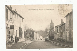 Cp, 86 , COULOMBIERS , Vue Du Bourg , Voyagée - Other & Unclassified