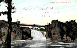 [DC12499] CPA - PATERSON - PASSAIC FALLS - Viaggiata - Old Postcard - Paterson