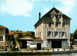 Cluny * Devanture Hôtel Restaurant CHANUET * Rue - Cluny