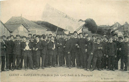 Cluny * GAD'ZARTS * La Fête Du 21 Juin 1908 * La Bande De Bourgogne * Troupe * Conscrits ? - Cluny