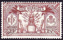 NEW HEBRIDES 1925 2½d Brown SG46 FU - Gebruikt