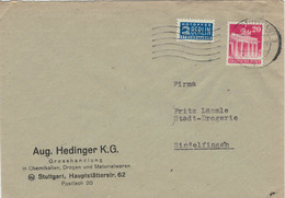 August Hedinger KG Chemie Drogen Stuttgart > Sindelfingen - Berlin STeuermarke Brandenburger Tor - Pharmacy
