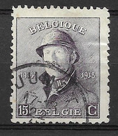 OBP169 Met Cirkelstempel Jumet - 1919-1920 Albert Met Helm