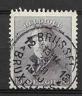 OBP169 Met Cirkelstempel Brussel-Bruxelles 12 - 1919-1920 Albert Met Helm