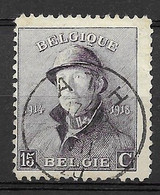 OBP169 Met Cirkelstempel Ath - 1919-1920 Albert Met Helm