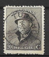 OBP170 Met Cirkelstempel Turnhout - 1919-1920 Behelmter König