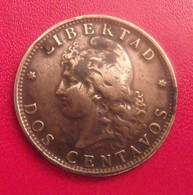 Argentine Argentina. 2 Dos Centavos 1890. Republica Libertad. Diamètre 30 Mm - Argentinië