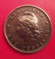 Argentine Argentina. 2 Dos Centavos 1890. Republica Libertad. Diamètre 30 Mm - Argentine