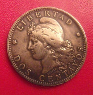 Argentine Argentina. 2 Dos Centavos 1891. Republica Libertad. Diamètre 30 Mm - Argentina