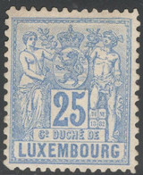 Luxemburg Yvert/Prifix 54* TB Sans Défaut Signe Brun Cote EUR 300 (numéro Du Lot 652CL) - 1882 Allegory