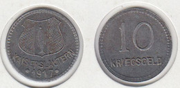 Allemagne KAISERSLAUTERN 10 Kriegsgeld .1917. - Monetary/Of Necessity