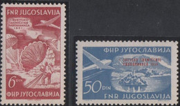 Jugoslavia 1951 MiN°666/67 2v Cpl Set MNH/** Vedere Scansione - Aéreo