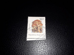 A4MIX18 ARGENTINA SUILLUS GRANULATUS TEMATICA FUNGHI "O" - Used Stamps