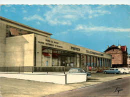 Deuil La Barre * Vue Sur La Poste * Ptt * Caisse Nationale D'épargne Banque Bank Banco * Automobile Voiture Ancienne - Deuil La Barre