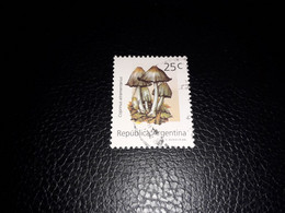 A4MIX18 ARGENTINA COPRINUS ATRAMENTARIUS TEMATICA FUNGHI 1994 "O" - Used Stamps