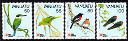 VANUATU  - 1991 PHILA NIPPON STAMP EXHIBITION BIRDS SET (4V) FINE MNH ** SG 578-581 - Vanuatu (1980-...)
